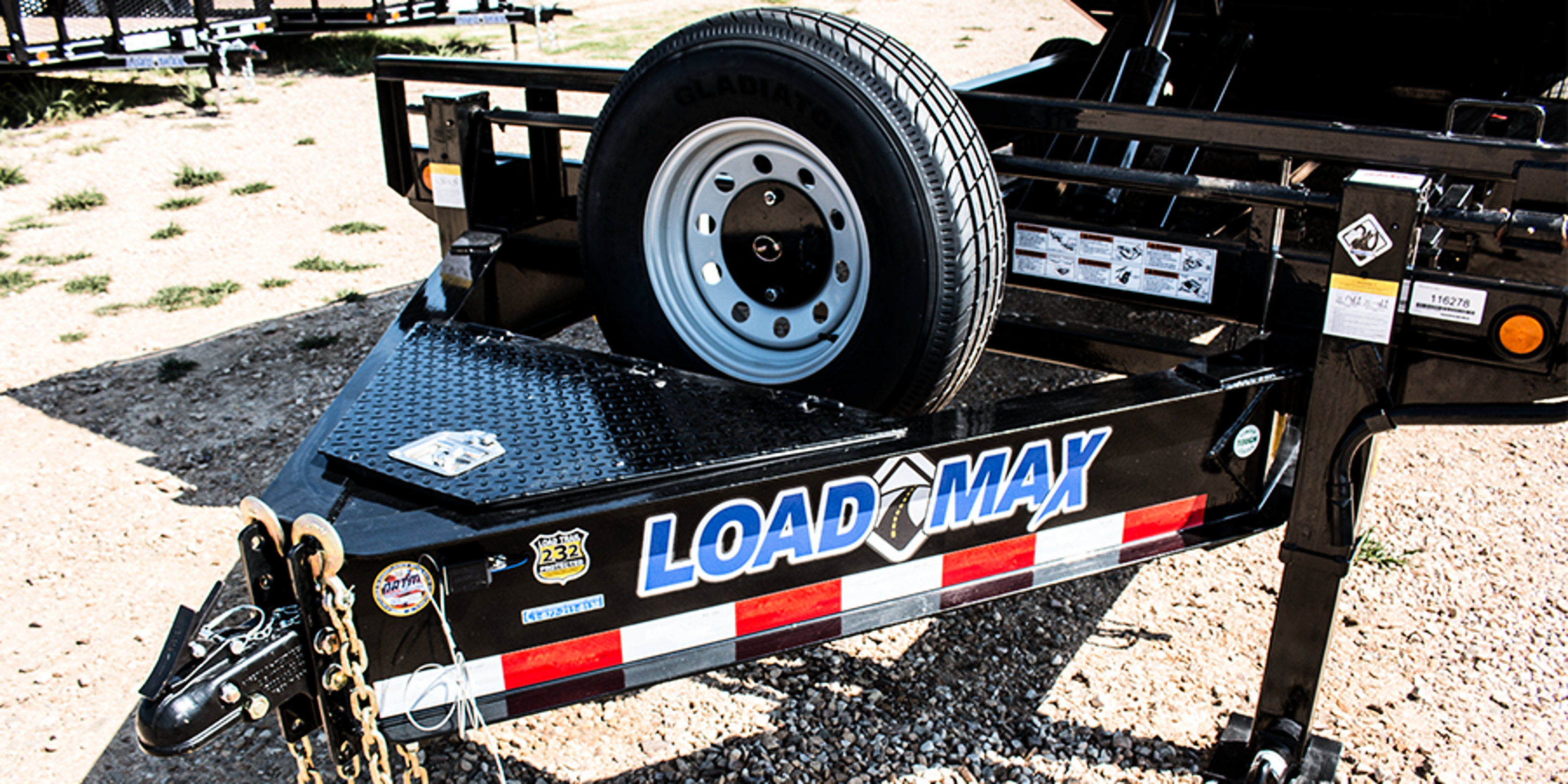 [BYO] Pintle Hook Equipment Tilt Deck Trailer w/10" 12 lb IBeam 14,000 Lb