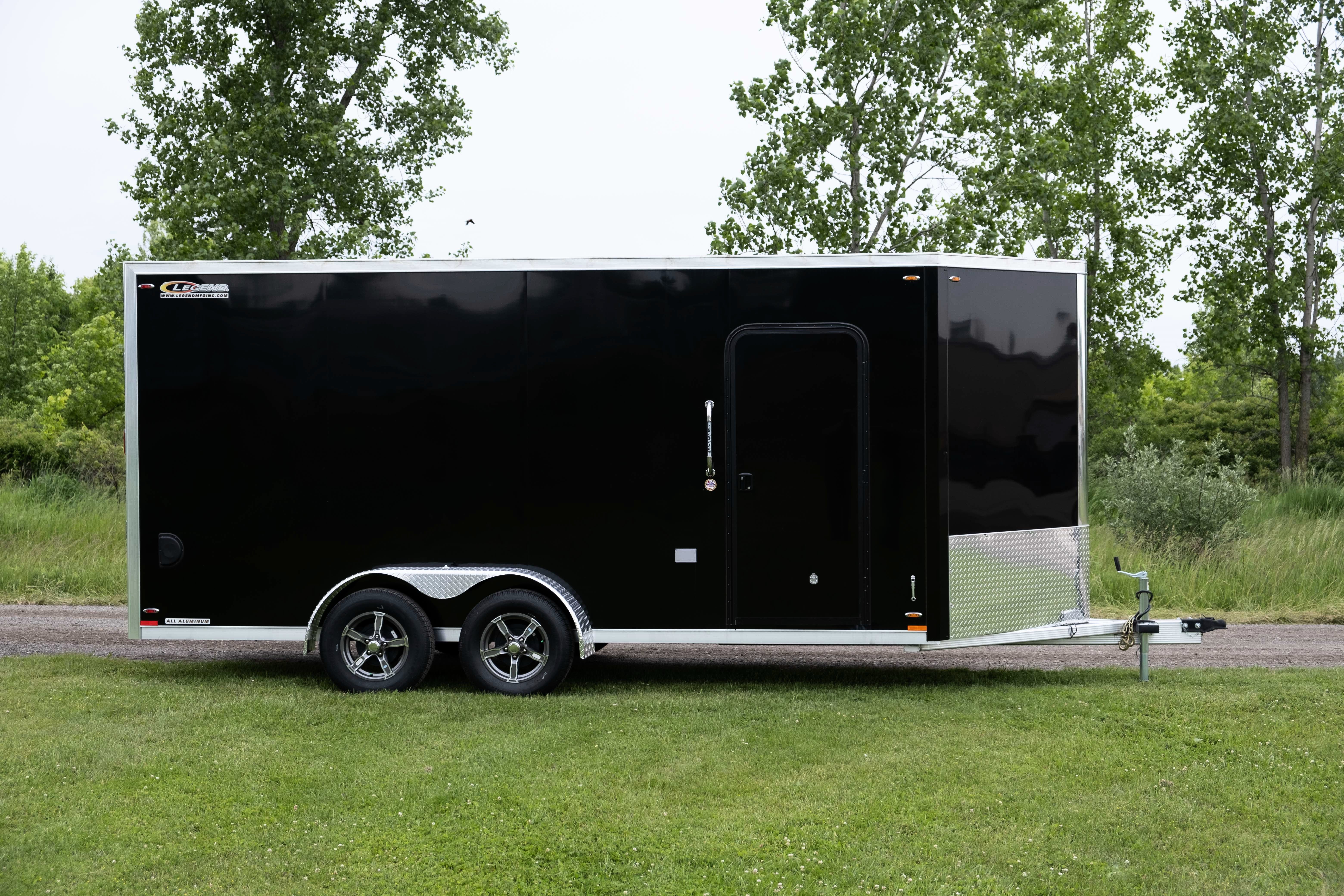 [BYO] Aluminum Flat Top V-Nose Trailer