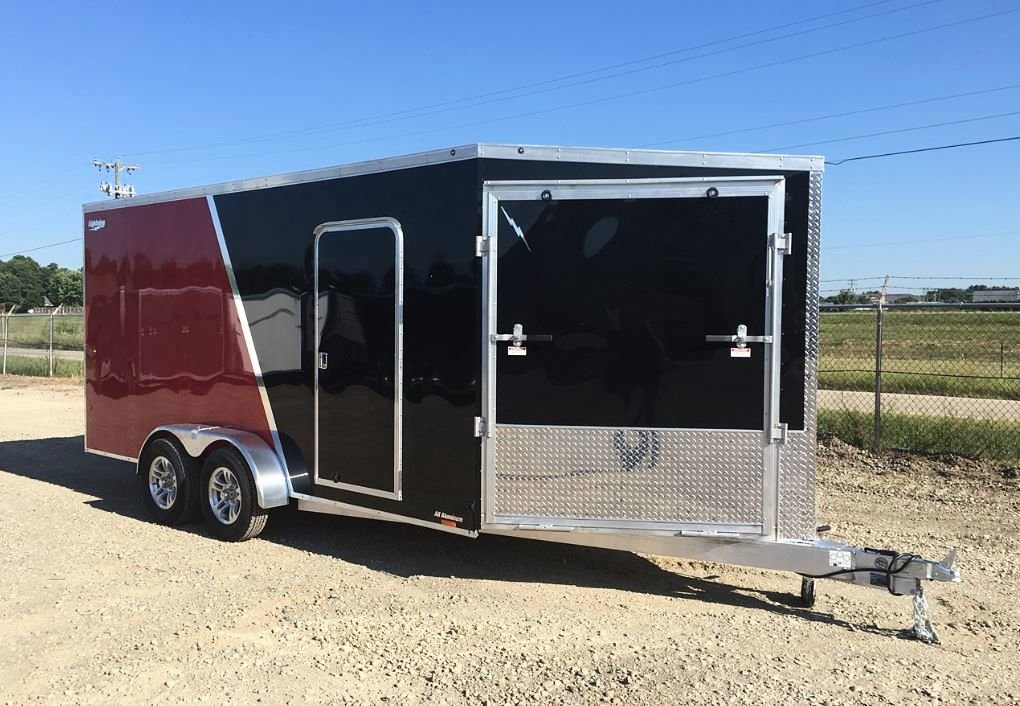 [BYO] Aluminum Enclosed Snowmobile Trailer
