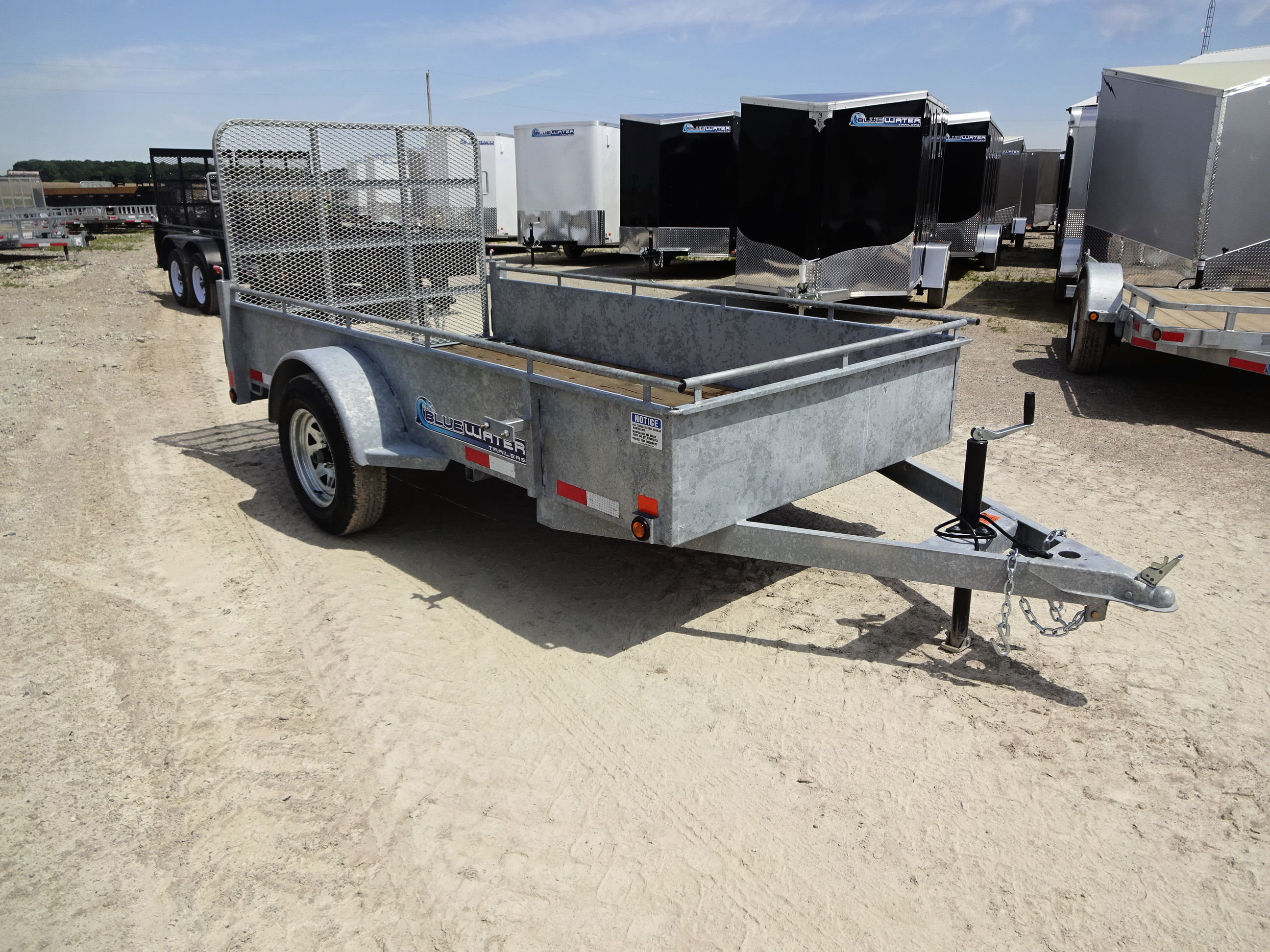 [BYO] Galvanized Single Axle Utility Trailer 2,990lbs GVWR