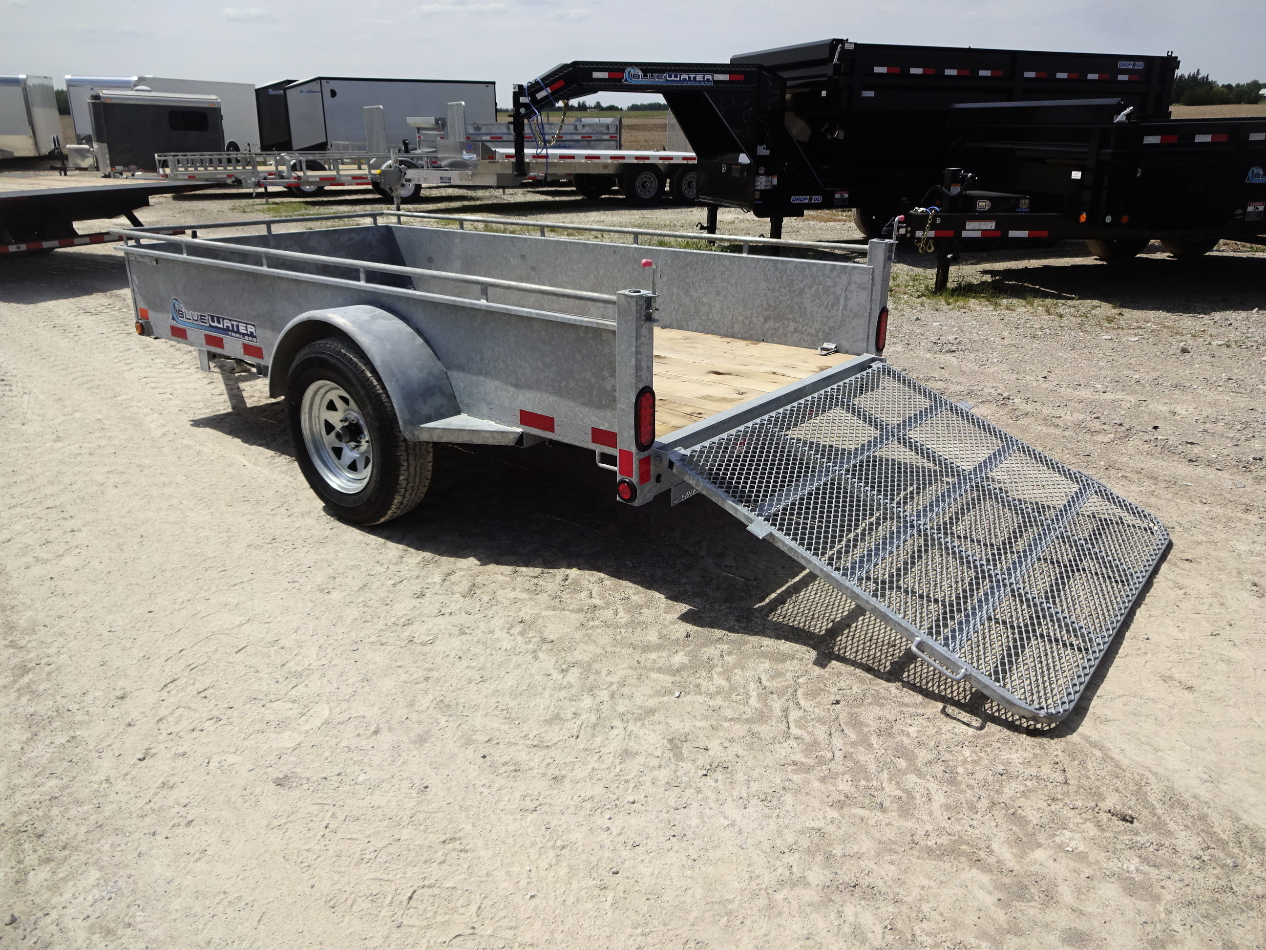 [BYO] Galvanized Single Axle Utility Trailer 2,990lbs GVWR