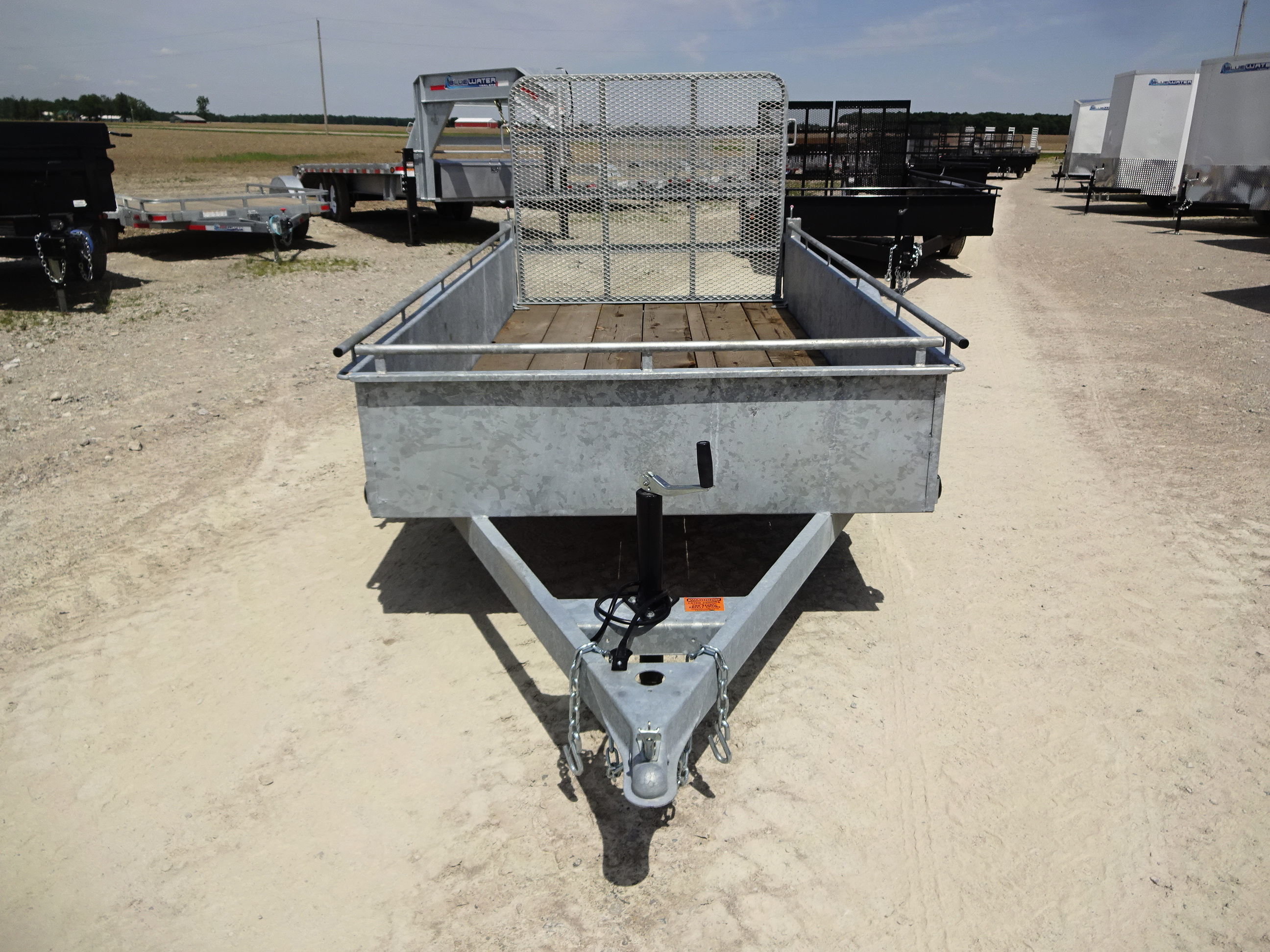 [BYO] Galvanized Single Axle Utility Trailer 2,990lbs GVWR