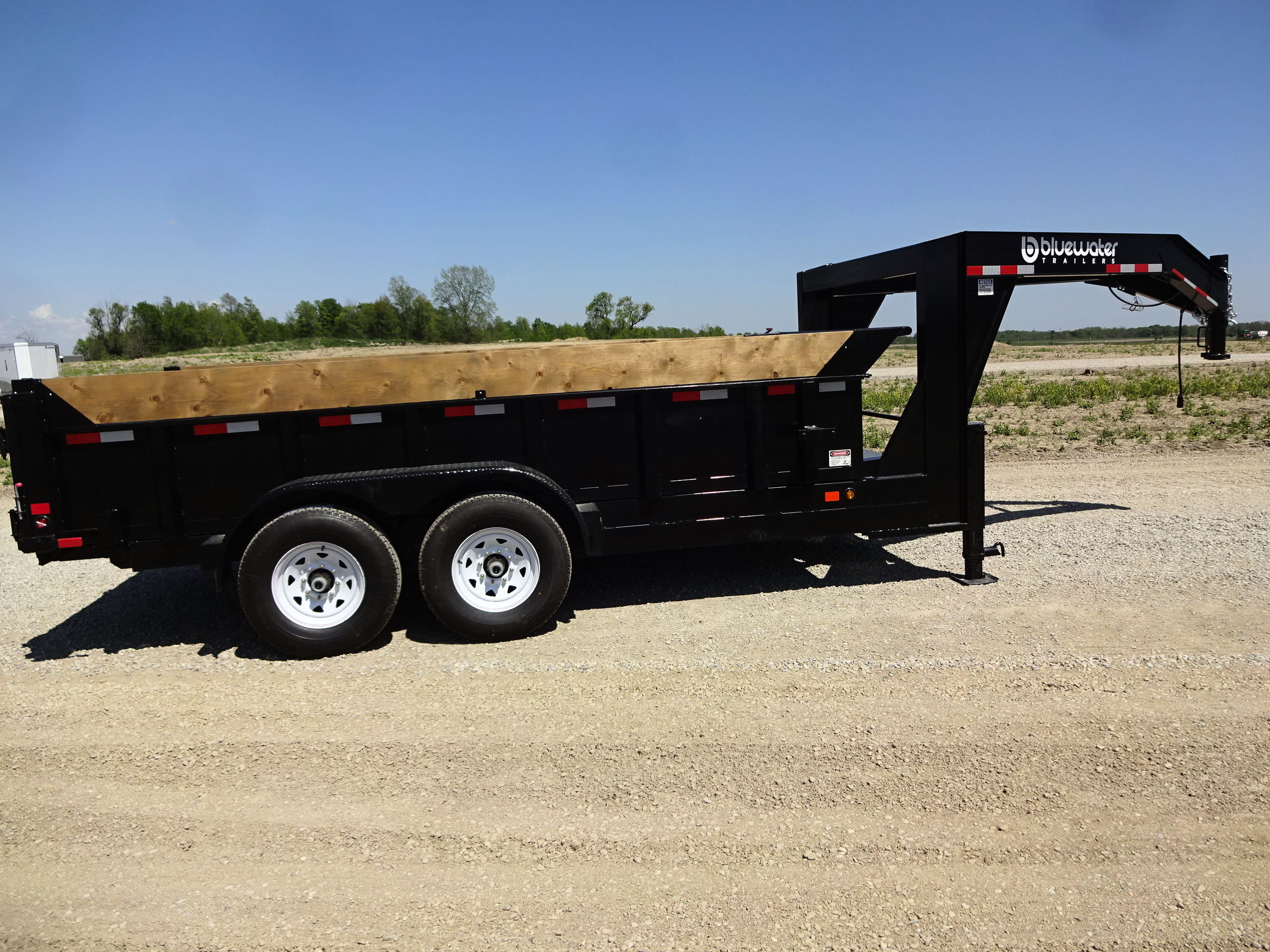 [Inv] Gooseneck Ultra Duty Dump Trailer 14,000 lbs. GVWR