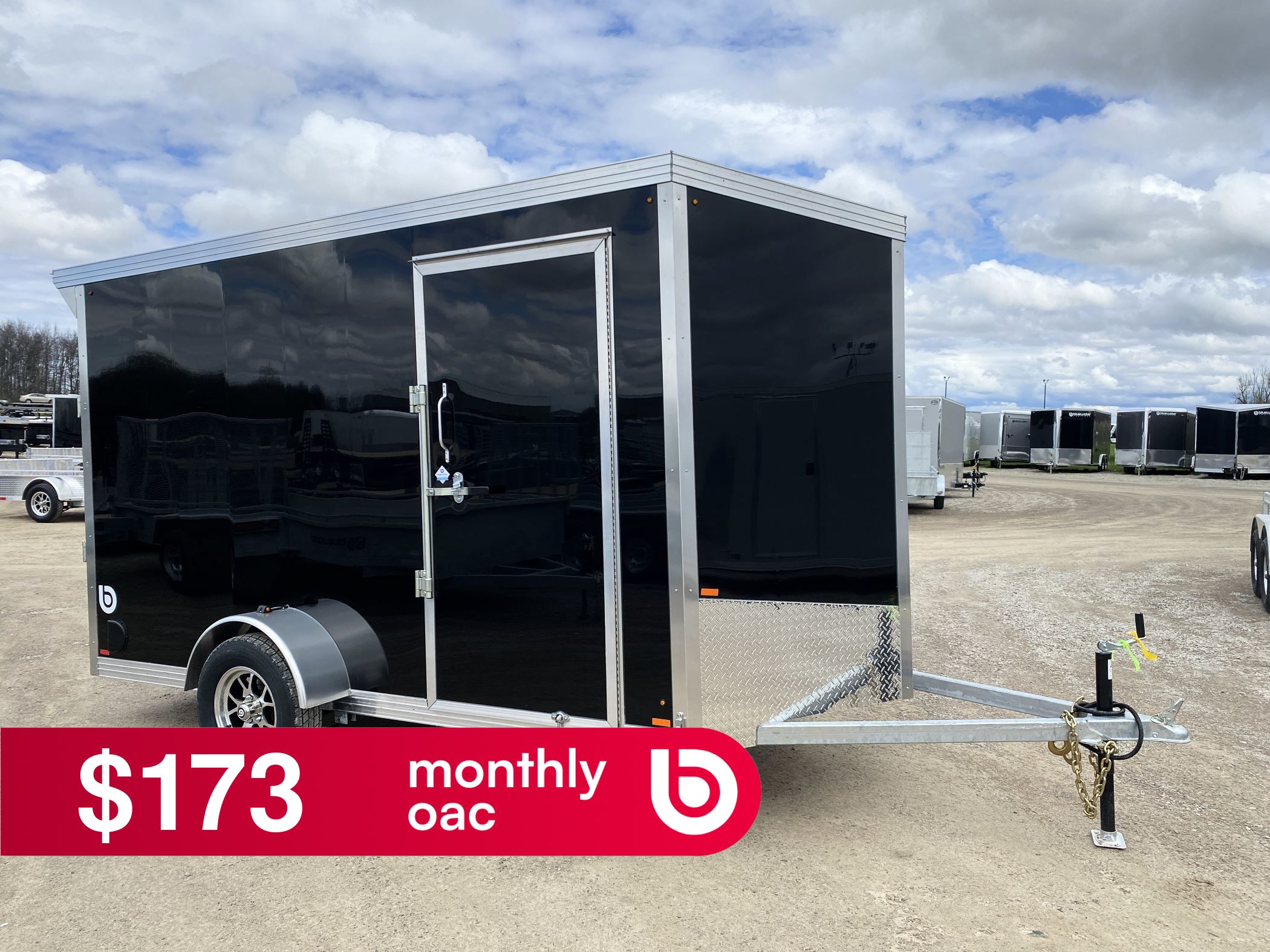 [Inv] Shield Galvanized Enclosed Trailer
