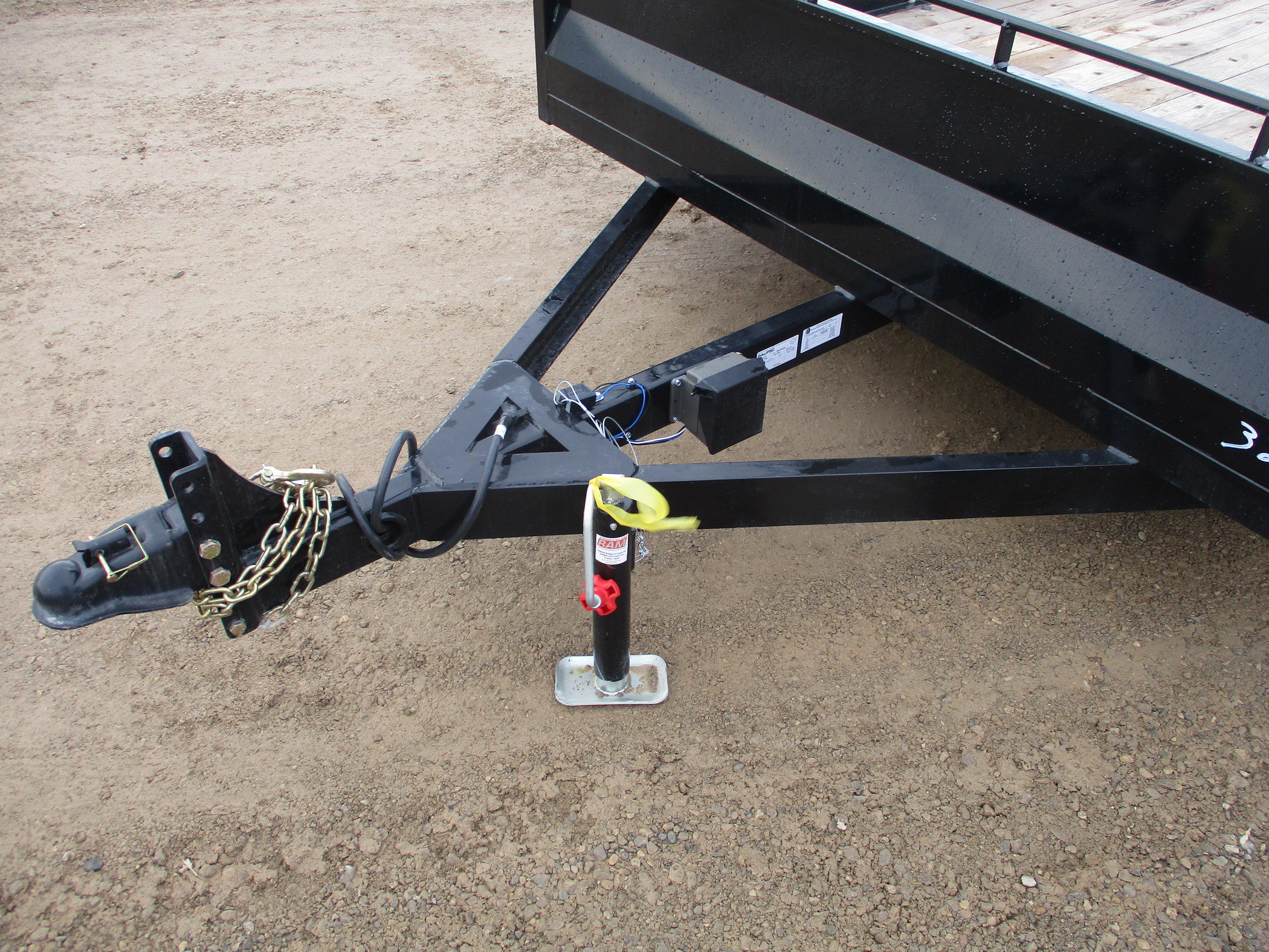 [FromInv] Single Axle Steel Utility Trailer