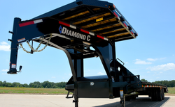 7' x 8' Weld-On/Bolt-On Deck on the Neck w/Clearance Lights (Includes Fold-Down Spare Mount)