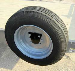 Spare Tire 215-75R-175H-1 Single 17.5" X 6.75", 8 X 6.5