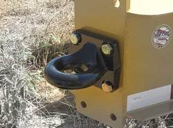 Pintle Ring 3&quot Adjustable Plate Mount 19lb