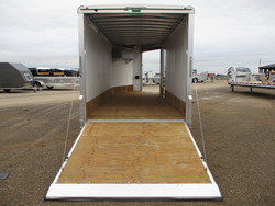 Rear Ramp, NXP Stainless Steel Latch System with Marine Deck Plywood Flooring and ProEdge