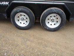 15" Radial Tires w/ Galvanized Rims