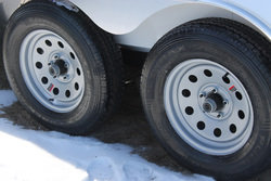ST205/75R15 Tires on Silver Mod Rim