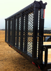 4' Bi-Fold Gate w/Exp. Metal Tubing 1-1/2" x 1-1/2"