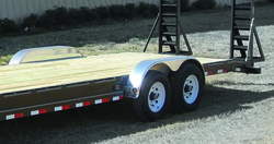 Diamond Plate Alum. Tear Drop Fenders (removable)