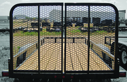 4' Split Fold Gate Angle Iron w/Exp. Metal on 60" and wider