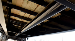 3" I-Beam on 12" Centers w/Formed Gussets