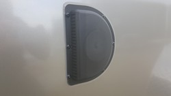 (2) Flow Through Plastic Forced Side Air Vents